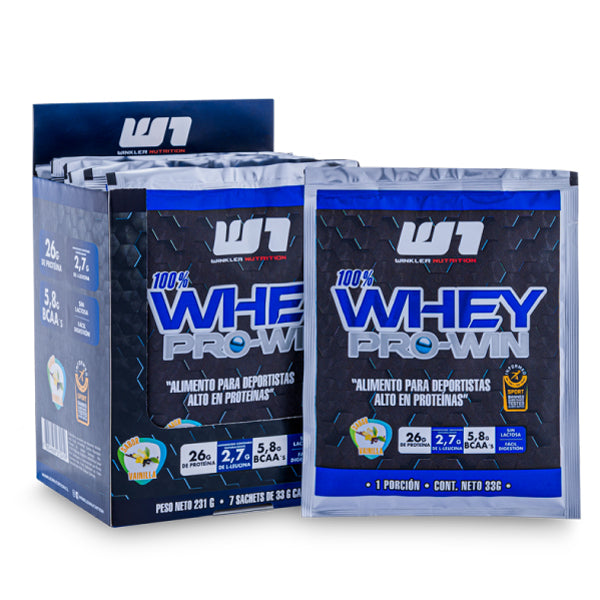 WHEY PRO-WIN 7 SACHETS  (SACHET 30 GRS)