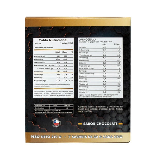 ISO-WIN 7 SACHETS (SACHET 30 GRS)