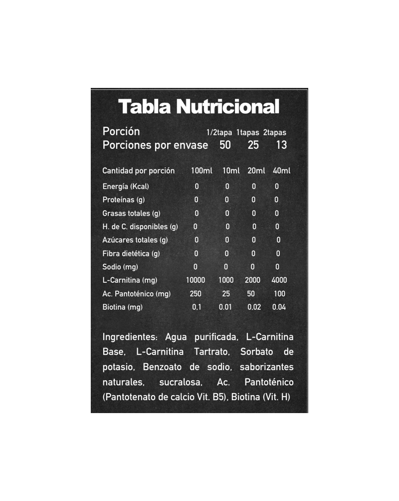 CARNITINA LIQUIDA