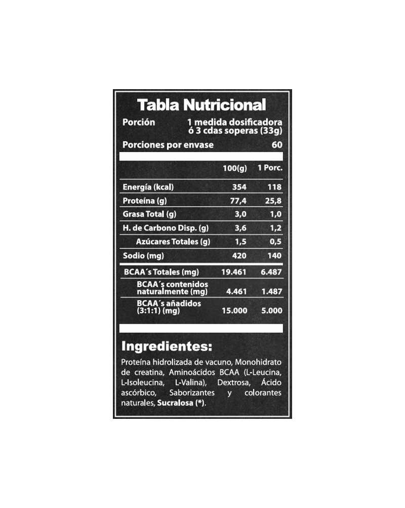 BEEF PRO-WIN (60 PORCIONES)