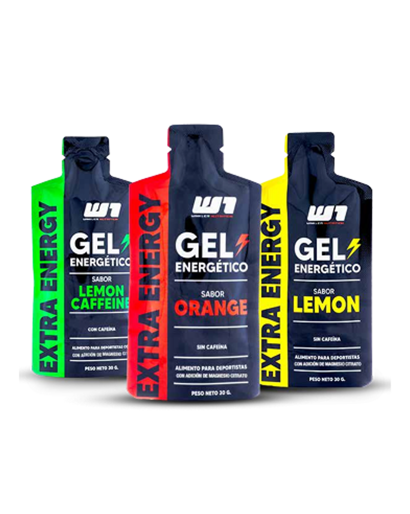 GELES ENERGERTICO (NARANJA, LIMON & LIMON/CAFEÍNA)